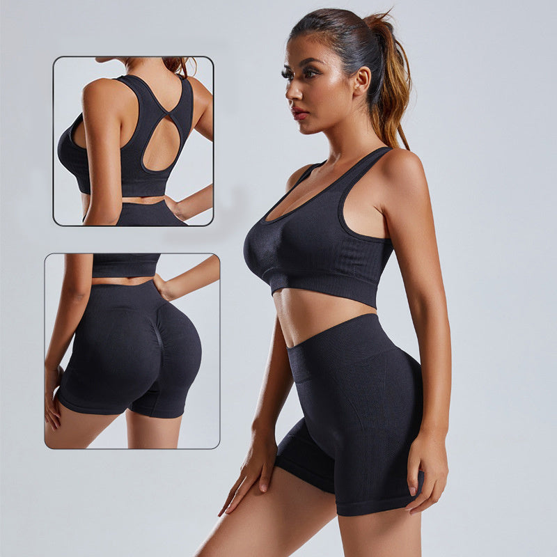 2-Piece Women’s Seamless Yoga Set for Fitness
