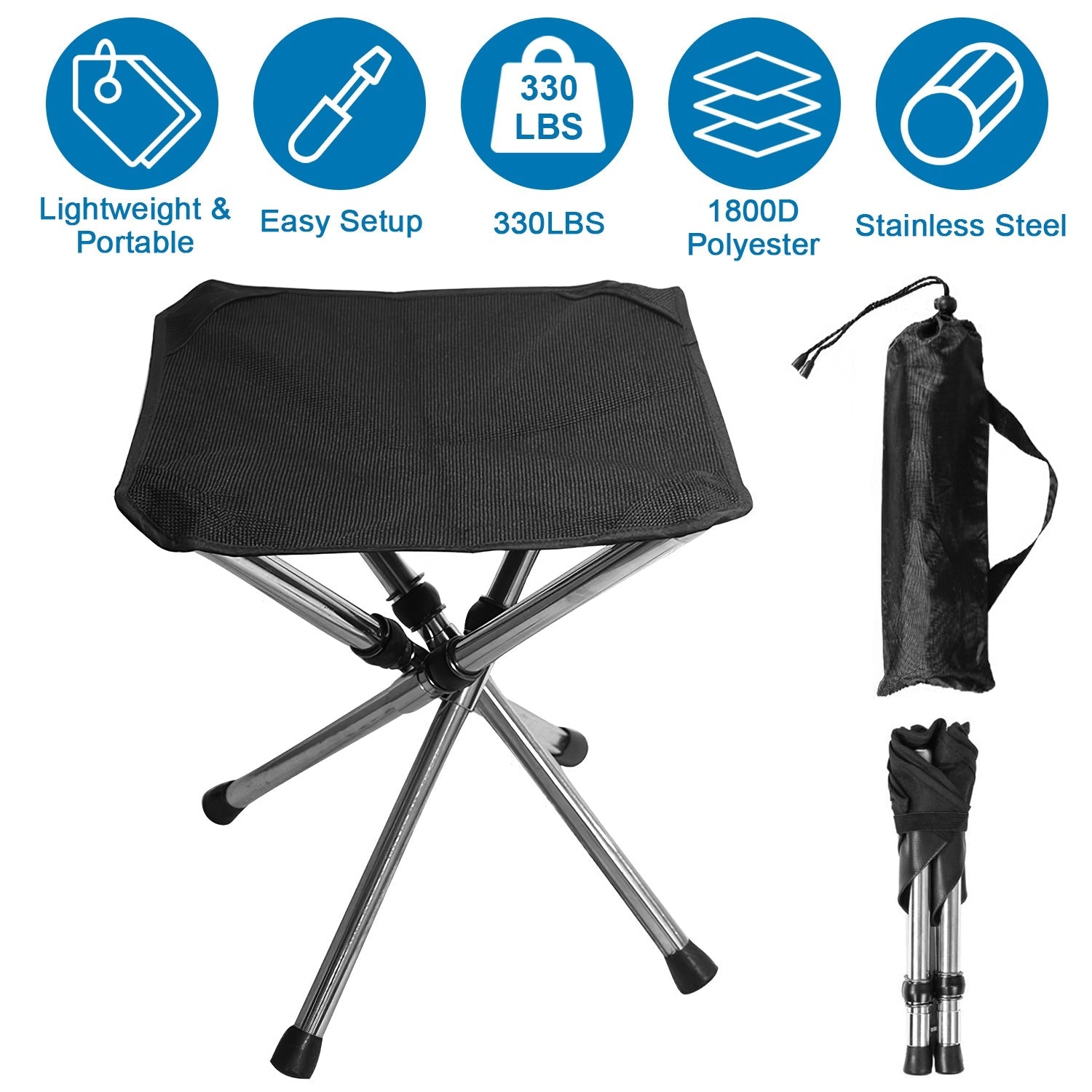 Foldable Camping Chair for Outdoor Use