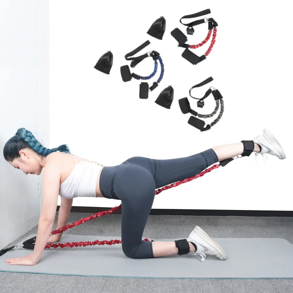 Hip Tension Resistance Band Set for Glute Training