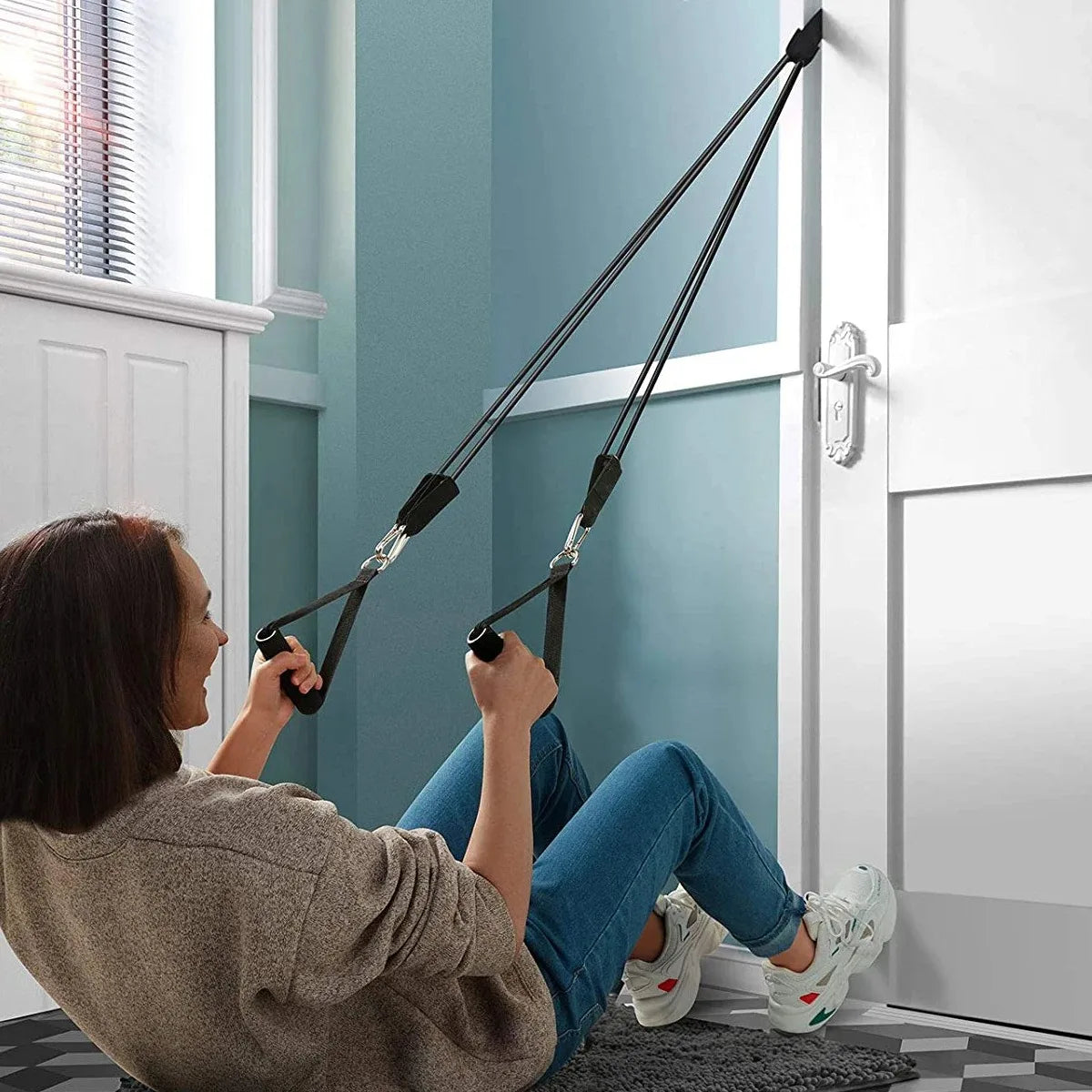 Wrapped Resistance Bands Set for Strength Training Workouts